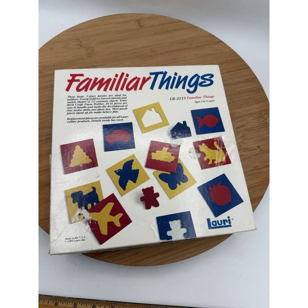 Lauri‎ Foam Crepe Rubber Puzzle 2113 Familiar Things